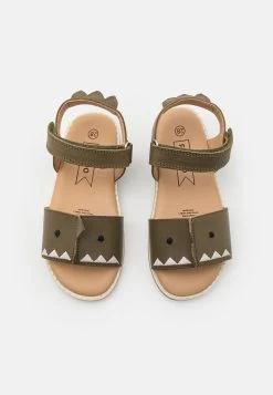 Friboo Leather - Sandalen - Khaki -Friboo 46c85459a8a447988b1577291a5411cd