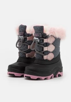 Friboo Snowboots- Dark Grey -Friboo 86992c9ed7fa4b37923f68f9e824a5da