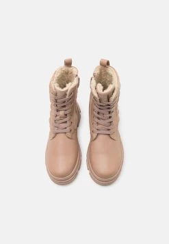 Friboo Leather - Veterboots - Nude -Friboo 8e60ee29fbb24b5a8fe5a525270c76c7