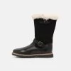 Friboo Leather - Snowboots- Black