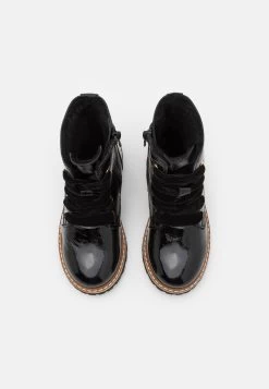 Friboo Leather - Veterboots - Black -Friboo 9109b4dcf7504a6e829634df1f42e624