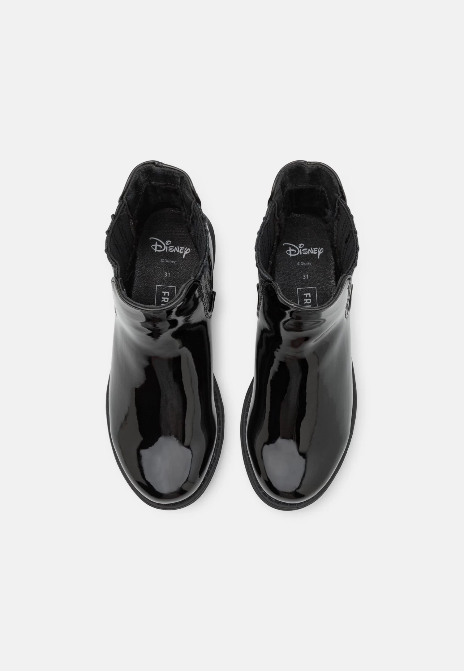 Friboo Disney Mickey Mouse - Zip-Up Booties- Korte Laarzen - Black 4 Friboo Disney Mickey Mouse - Zip-Up Booties- Korte Laarzen - Black - Afbeelding 4