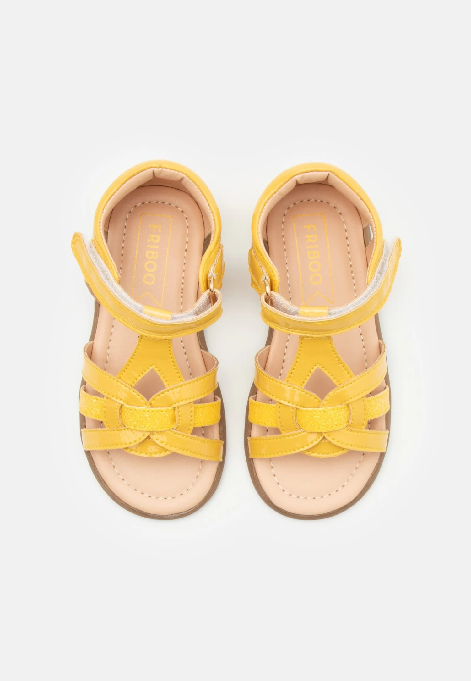 Friboo Sandalen - Yellow 4 Friboo Sandalen - Yellow - Afbeelding 4