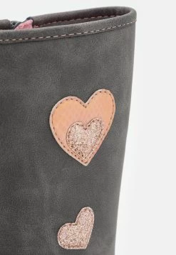 Friboo Laarzen - Dark Grey -Friboo f991670160e645b3833752276b559447