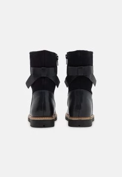 Friboo Leather - Korte Laarzen - Dark Blue -Friboo fbe48cc82e8249348737b2ea4dfe3a95